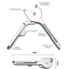 6 in 1 Keychain EDC Multi-Tool