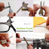 6 in 1 Keychain EDC Multi-Tool