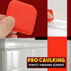 Raschietto per finitura perfetta Pro Caulking (4 pezzi/set)