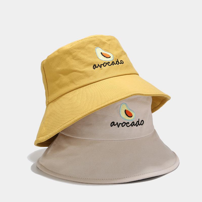 Avocado Brim Outdoor Sun Hat,Casual Fisherman Hat