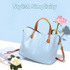 Borsa shopper in pelle 2 in 1