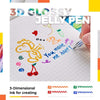 12PCS 3D Glossy Jelly Ink Pen Set