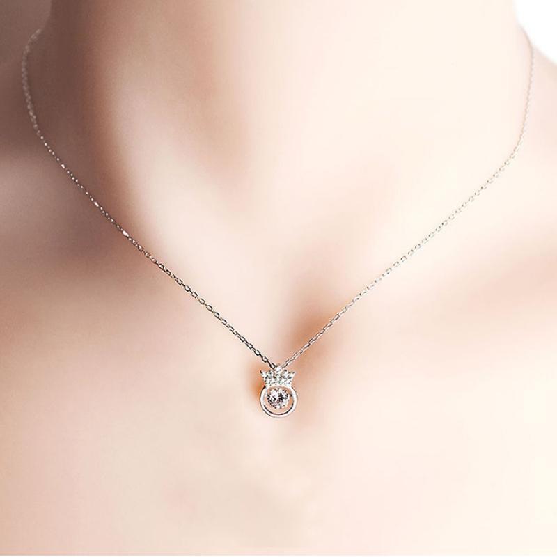 Collana da danza scintillante con corona