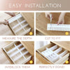 Free Combination Adjustable Drawer Organizer (Set of 4)