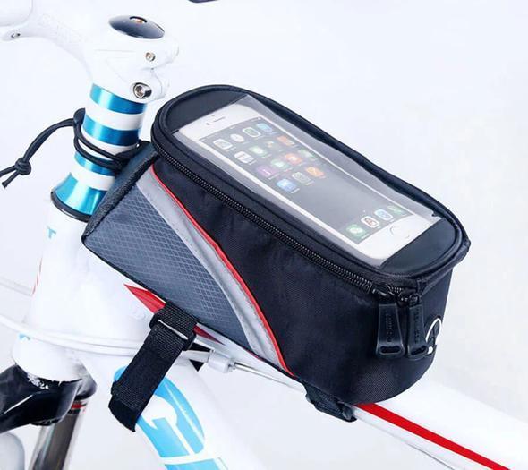 Borsa per bici con touch screen