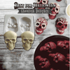 3D Skull Cake Jelly Chocolate Mould