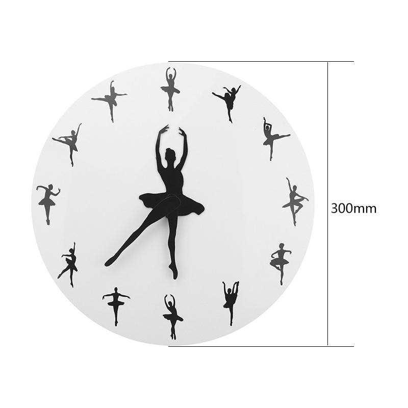 Ballerina Creative Wall Clock