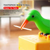 Creative Automatic Toothpick Box Cartoon Bird