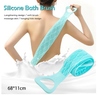 Scrub al silicone per la schiena