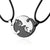 Yin ＆ Yang Cat Necklace