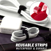 Tiras de velcro para organizador de cables reutilizables