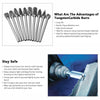 10 in 1 Tungsten Steel Grinding Head ( 10PCS )