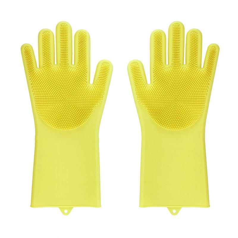 Guantes mágicos de silicona para lavar 