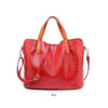 Borsa shopper in pelle 2 in 1