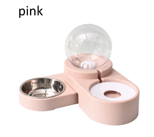 2 in 1 Pet Bowls Automatic Water Dispenser