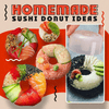 Molde de donut de sushi casero 