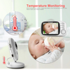 Monitor para bebés: cámara inteligente HD Baby Owlet, audio y vídeo, visión nocturna 