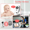 Monitor para bebés: cámara inteligente HD Baby Owlet, audio y vídeo, visión nocturna 