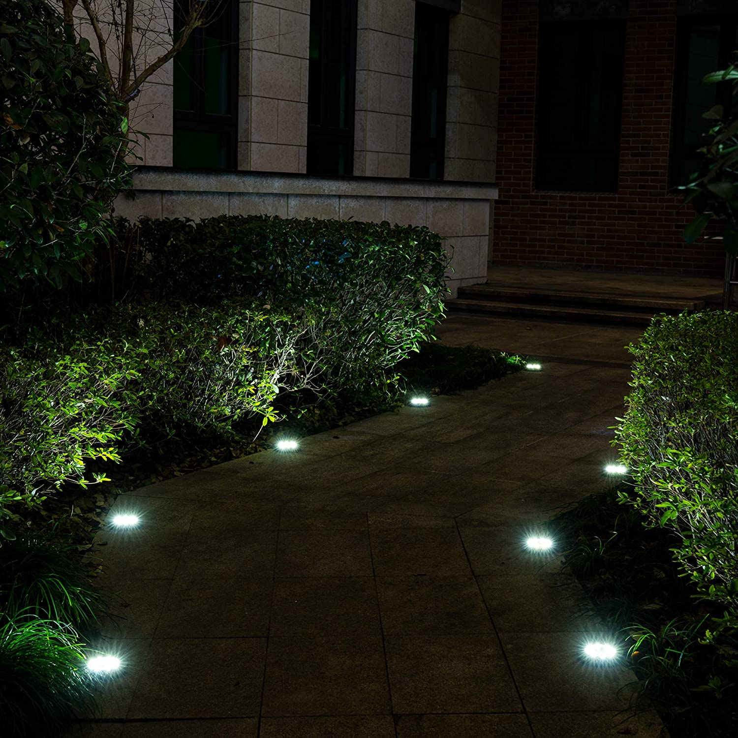 12 Pack Solar Garden Lights - in-Ground Led Outdoor Solar Lights