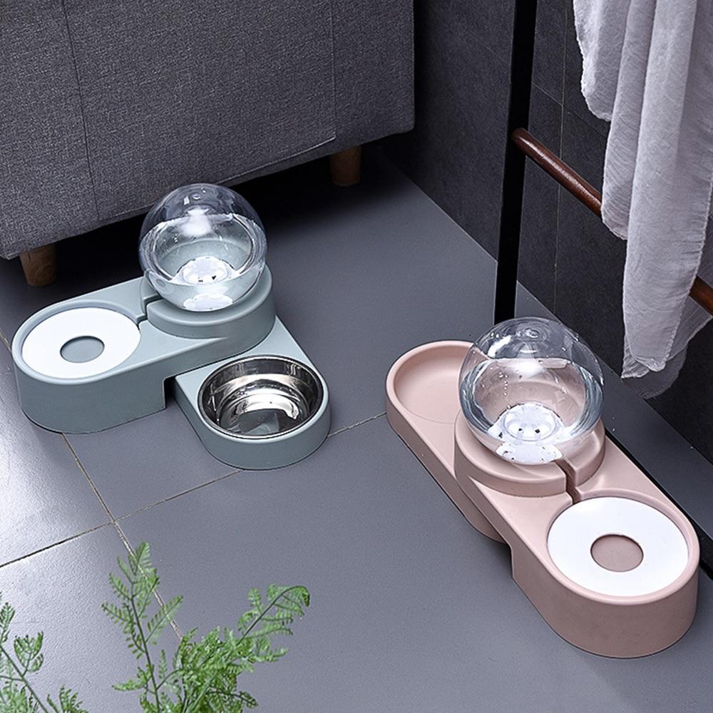 2 in 1 Pet Bowls Automatic Water Dispenser