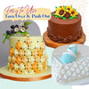 Easy Fabric Puff Silicone Cake Decorating Mold