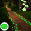 Ciottoli Luminosi da Giardino Glow-In-The-Dark (100 Pz) 