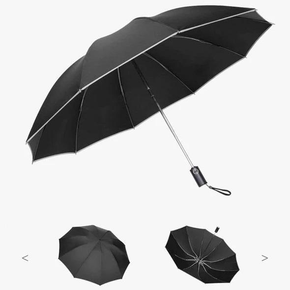 AUTO OPEN CLOSE FOLDING UV RAIN UMBRELLA