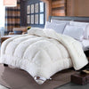 Coperta in shearling addensata da 4 kg. Trapunta da letto morbida e calda invernale per biancheria da letto Twin Full Queen King Size 