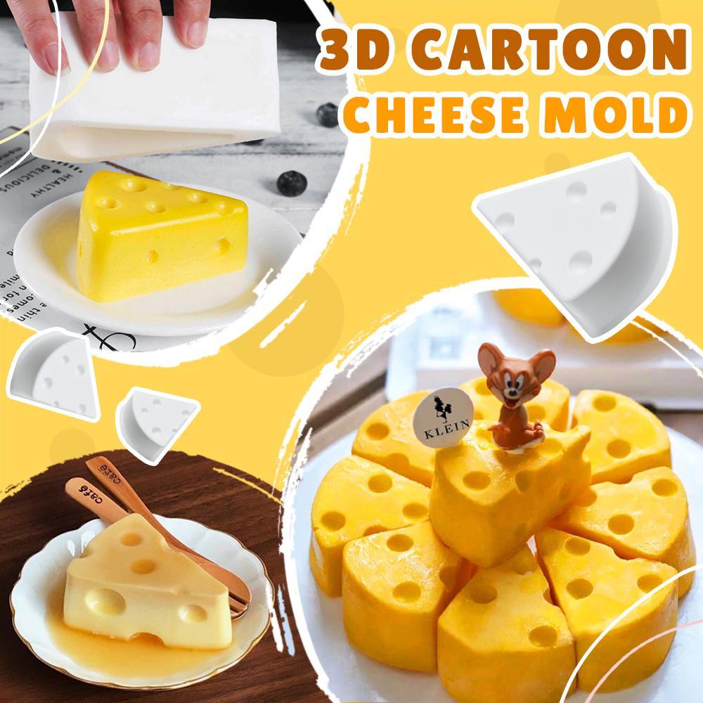 Stampo per formaggio cartone animato 3D 