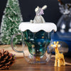 Double-Layer Christmas Mugs