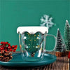 Double-Layer Christmas Mugs