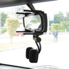 Rear-view Mirror Phone Mount