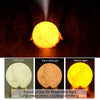 3D Moon modern Lamp Humidifier with 3 Color Night Light