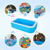 Piscina inflable grande rectangular de 4 capas de 180/210/260/305 mm