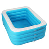 Piscina inflable grande rectangular de 4 capas de 180/210/260/305 mm