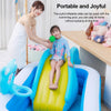 Inflatable Waterslide - Kids Water Play Recreation Facility