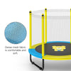 Trampolino elastico per interni ed esterni da 59 pollici con recinzione per bambini - Design pieghevole