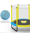 Trampolino elastico per interni ed esterni da 59 pollici con recinzione per bambini - Design pieghevole