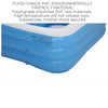 Piscina inflable grande rectangular de 4 capas de 180/210/260/305 mm