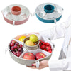 Rotating Drain Basket Strainers  Vegetable Basin Basket