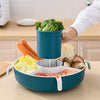 Rotating Drain Basket Strainers  Vegetable Basin Basket