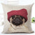 (HOT) Pug Pillow Case