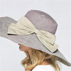 Superlarge Brim Beach Cap,  Female England Style Sun Hat