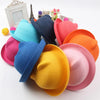 Ear Decoration Sun Straw Hat For Children