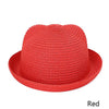 Ear Decoration Sun Straw Hat For Children