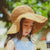 2019 New Girls Hand Made Sun Hat, Raffia Straw Foldable Parent-child Hat